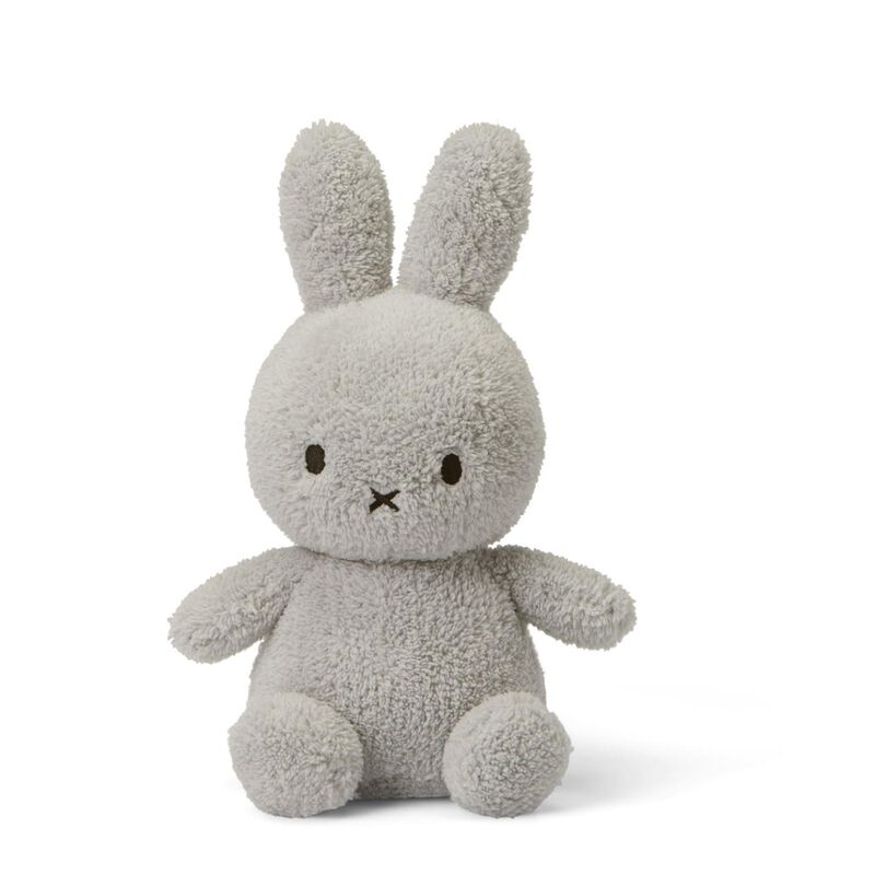 Miffy Sitting Terry Light Grey 23cm image number 0
